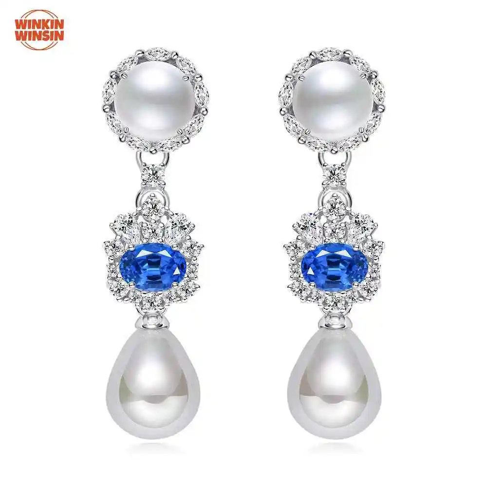 Winkin Winsin Fashion 1ct Egg Shape Colorful Lab Grown Gemstone Earrings 925 Sterling Silver Detachable Ear Earrings Jewelry
Winkin Winsin Fashion 1ct Egg Shape Colorful Lab Grown Gemstone Earrings 925 Sterling Silver Detachable Ear Earrings Jewelry