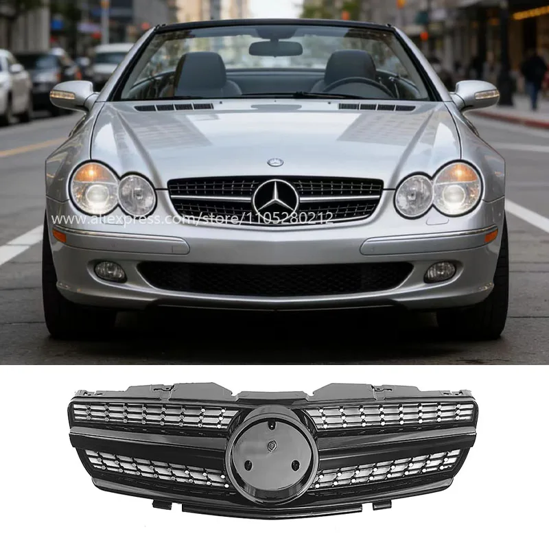 Suitable for 2003-2006 Mercedes-Benz SL-Class R230 SL500/SL55 AMG Front Grille, Star-Shaped Face Upgrade
Suitable for 2003-2006 Mercedes-Benz SL-Class R230 SL500/SL55 AMG Front Grille, Star-Shaped Face Upgrade