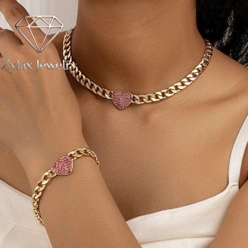 Zylax Jewelry Light luxury personality 24k love necklace for women fashion AU999 clavicle chain for women bracelet for girlfrien
Zylax Jewelry Light luxury personality 24k love necklace for women fashion AU999 clavicle chain for women bracelet for girlfrien