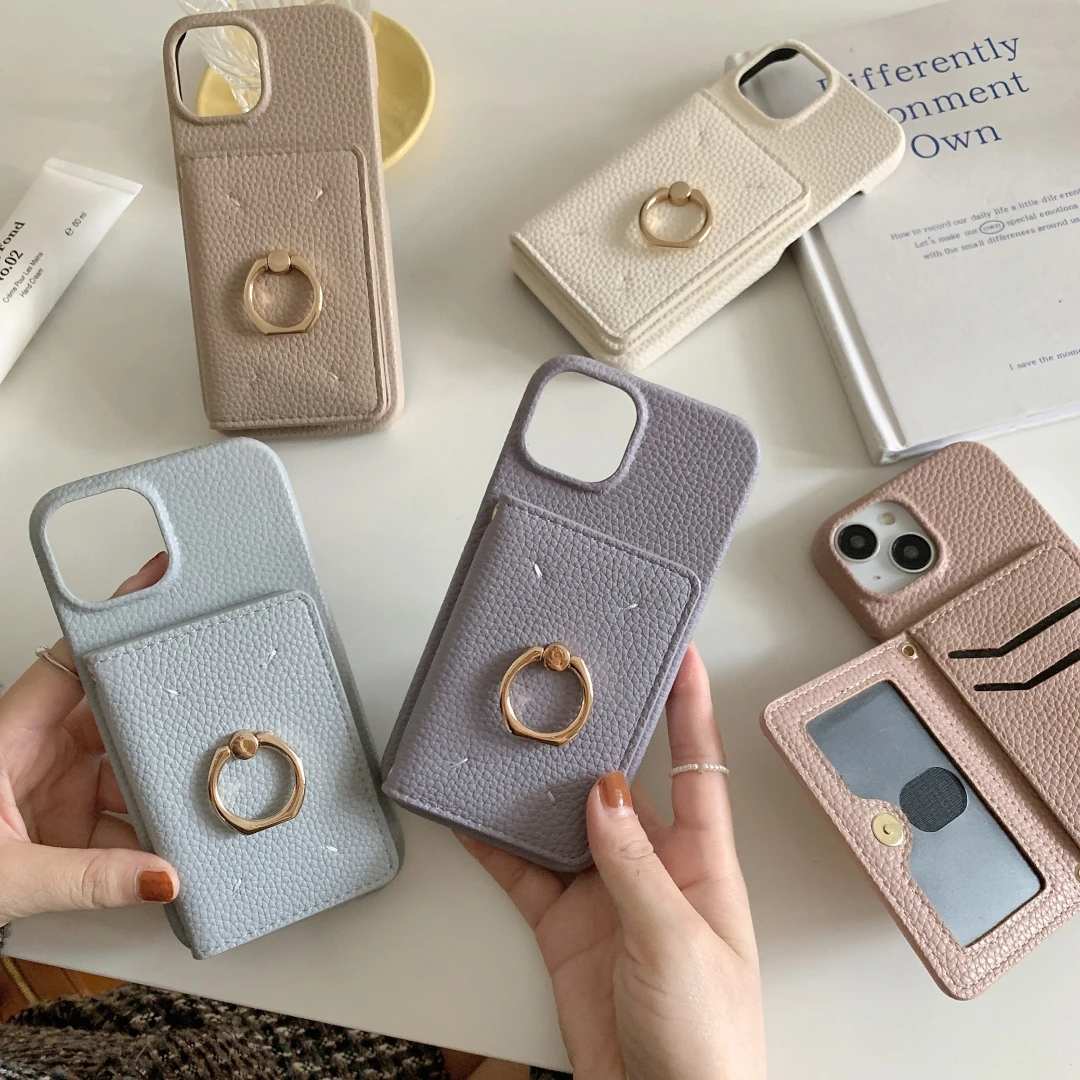 Card Slot Wallet Leather Pocket Ring Holder Phone Case For iPhone 11 13 12 14 15 Pro Max 14Pro13pro Shockproof Bumper Soft Cover
Card Slot Wallet Leather Pocket Ring Holder Phone Case For iPhone 11 13 12 14 15 Pro Max 14Pro13pro Shockproof Bumper Soft Cover