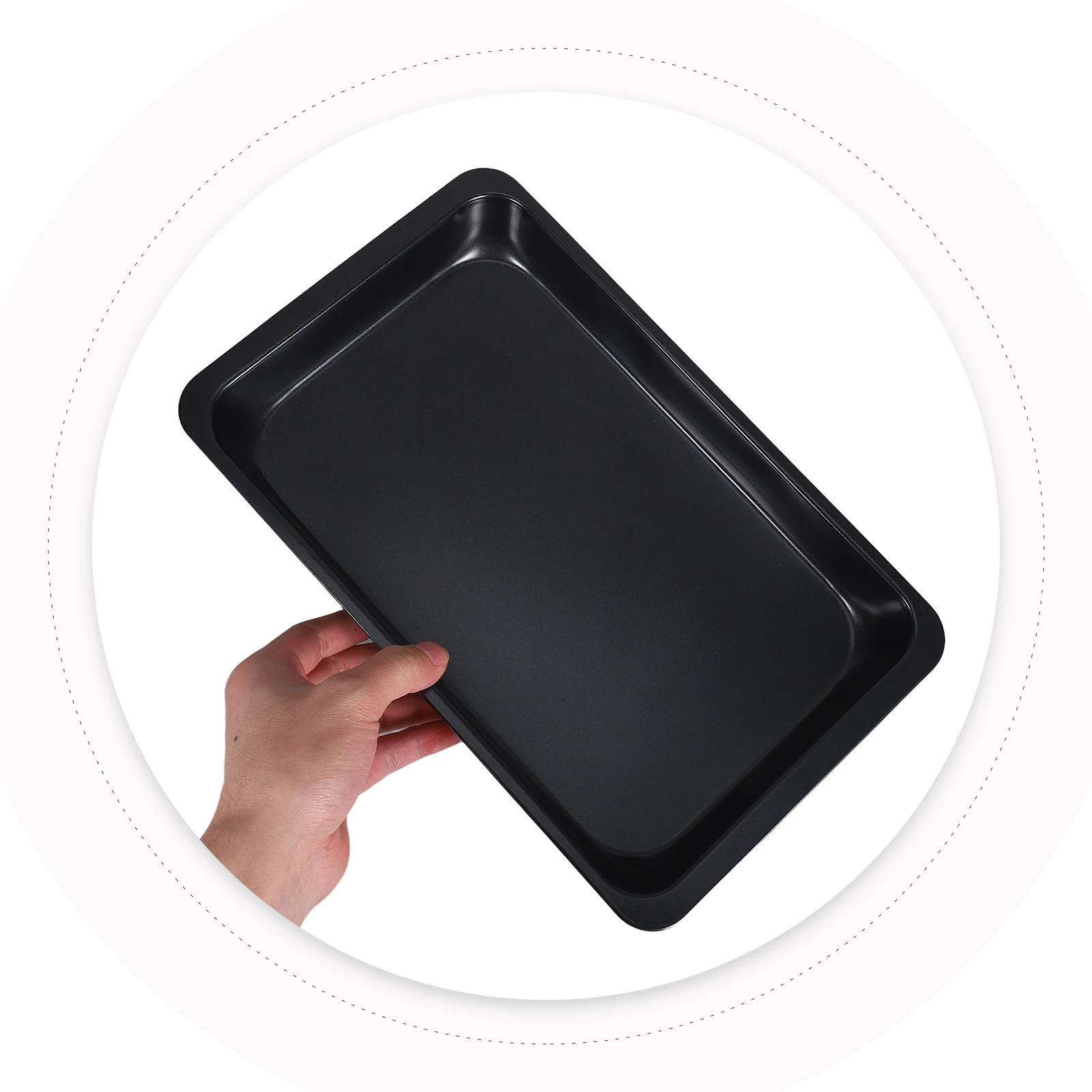 Rectangle Nonstick Baking Tray Cake Pan Microwave Tray Cookie Pan Oven-safe Bakeware Toaster Pans Lightweight Portable Carbon
Rectangle Nonstick Baking Tray Cake Pan Microwave Tray Cookie Pan Oven-safe Bakeware Toaster Pans Lightweight Portable Carbon