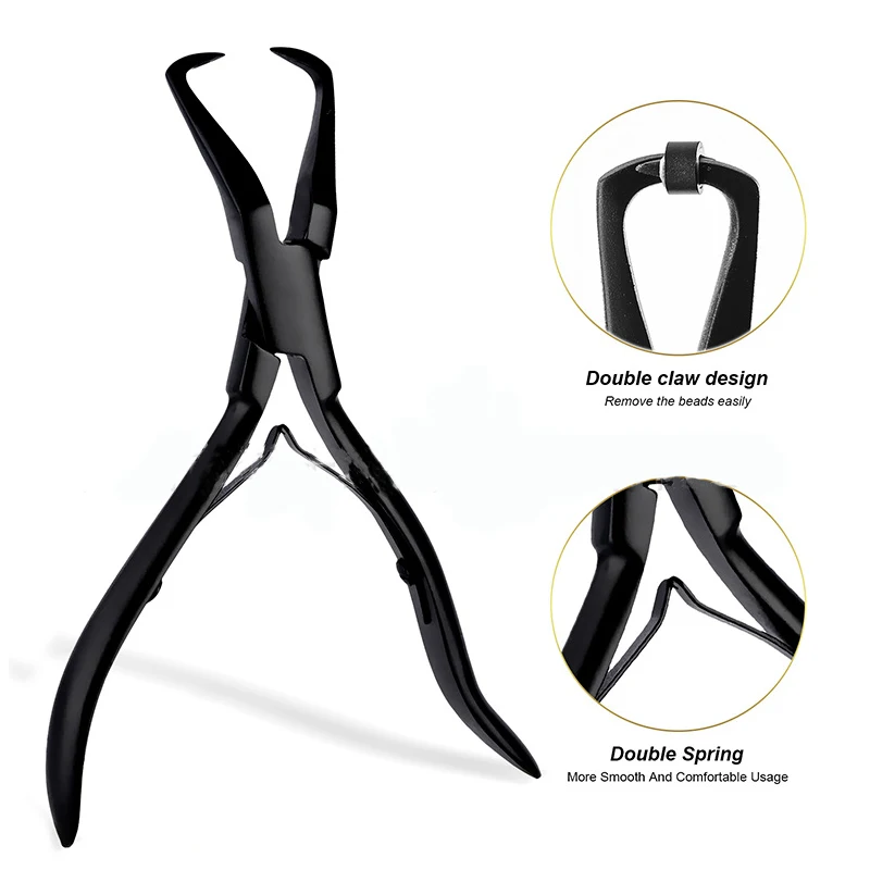 1 PC 5.5 inch Stainless Steel Clamp Hair Extension Plier with two hook Keratin Hair Extensions Removal Tools
1 PC 5.5 inch Stainless Steel Clamp Hair Extension Plier with two hook Keratin Hair Extensions Removal Tools