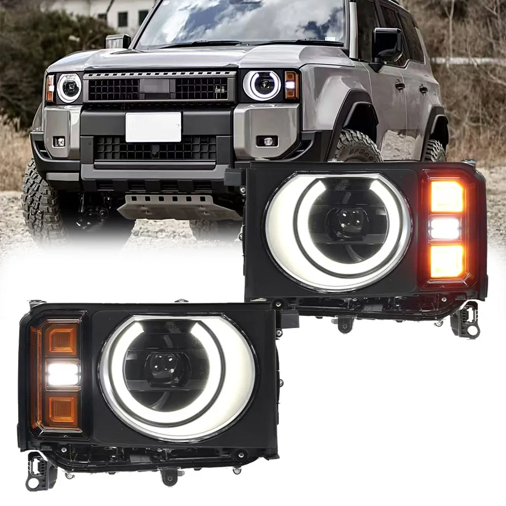 Car Headlights For Toyota Prado LC250 2024-2025 new style full LED Head Lamp Assembly Upgrade Projector Lens Accessories
Car Headlights For Toyota Prado LC250 2024-2025 new style full LED Head Lamp Assembly Upgrade Projector Lens Accessories
