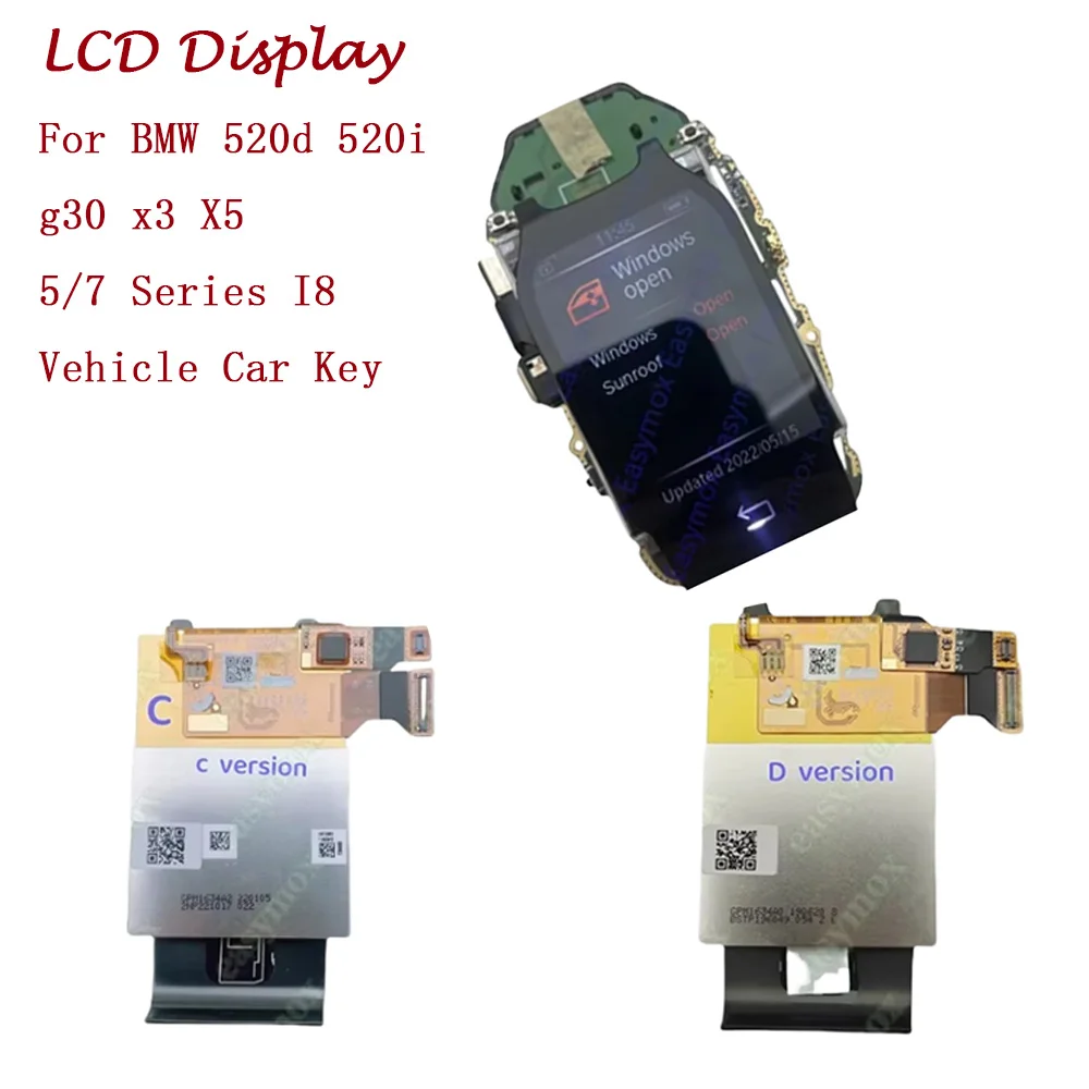 Car Key LCD Touch Display Screen for BMW 520d 520i g30 x3 X5 5/7 Series I8 GPM1634A2 GPM1634A0 FM1634A01-G
Car Key LCD Touch Display Screen for BMW 520d 520i g30 x3 X5 5/7 Series I8 GPM1634A2 GPM1634A0 FM1634A01-G