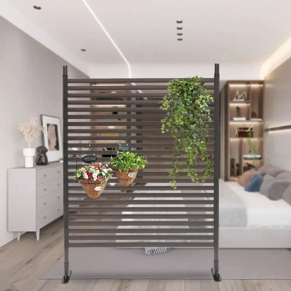 Brown Privacy Screen For Patio, Balcony, And Garden Durable Steel, Adjustable Height, MultiFunctional Design, Easy Installation
Brown Privacy Screen For Patio, Balcony, And Garden Durable Steel, Adjustable Height, MultiFunctional Design, Easy Installation