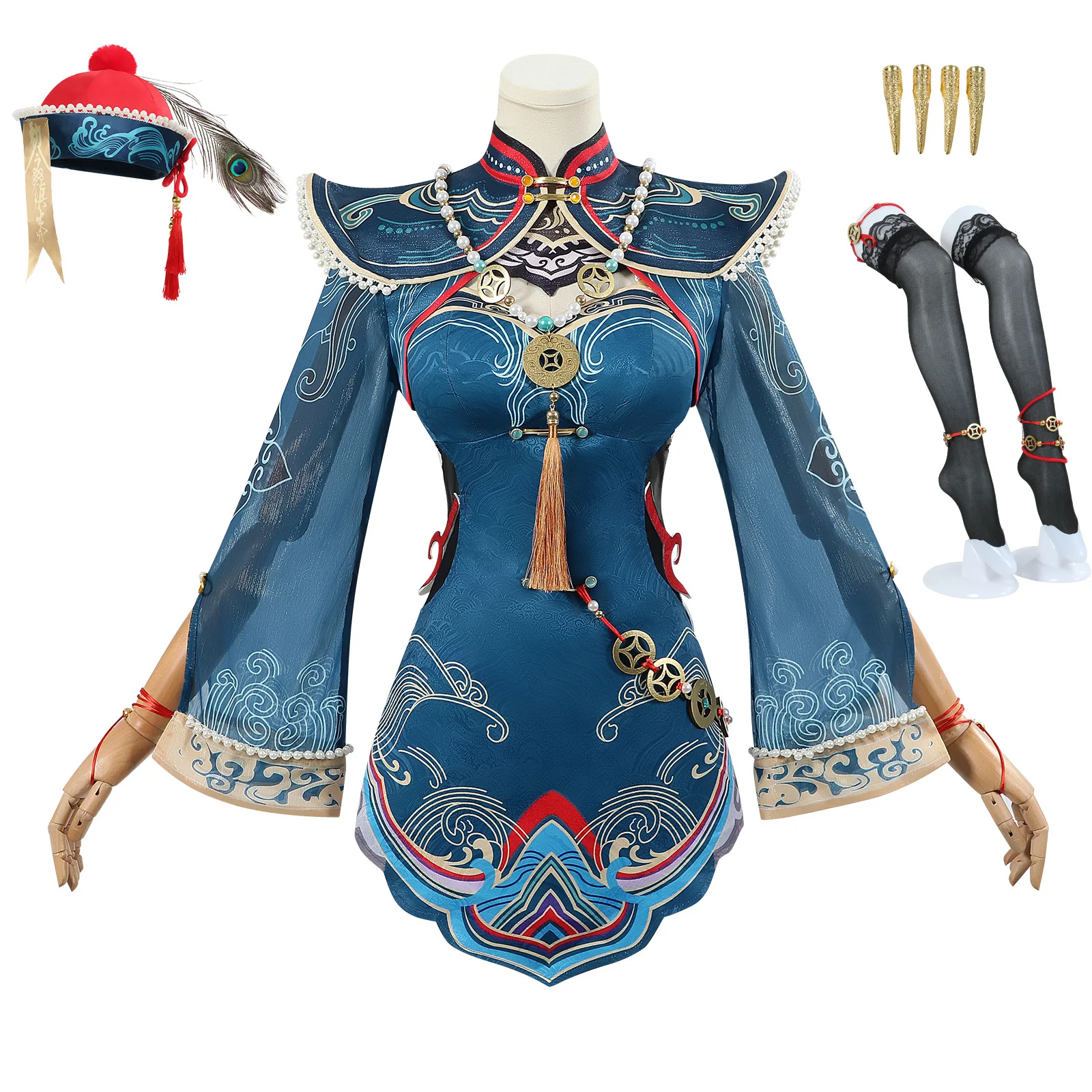 Yu Linglong Cute Little Zombie Ink Outfit Full Set Cosplay Costume For Graduation Halloween Carnival Event New Vintage Women
Yu Linglong Cute Little Zombie Ink Outfit Full Set Cosplay Costume For Graduation Halloween Carnival Event New Vintage Women