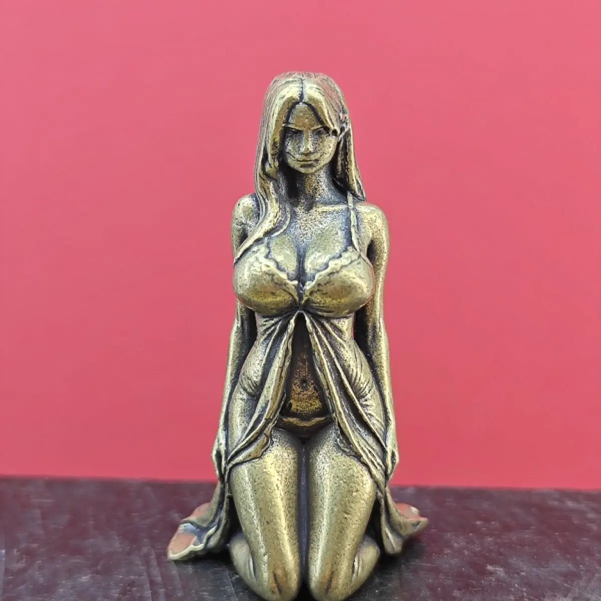 Brass Miniature Anime - Style Female Figurine Decorative Statue for Home & Desk Decor, Collectible Ornament & Gift
Brass Miniature Anime - Style Female Figurine Decorative Statue for Home & Desk Decor, Collectible Ornament & Gift
