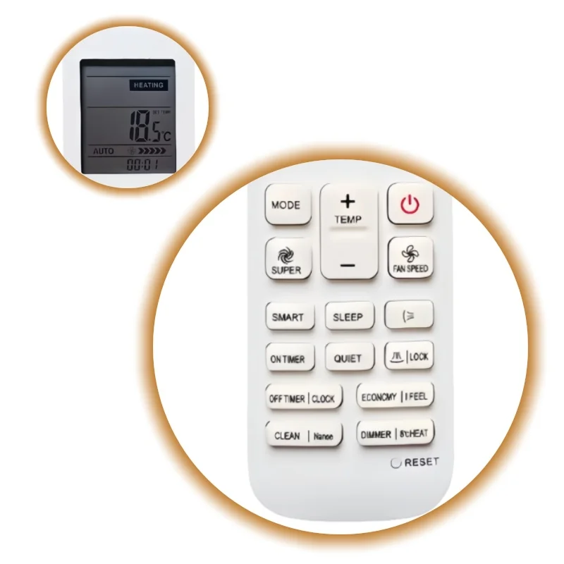 Hisense Kenwood AC Remote Control DG11R1-01 Direct Use High Sensitivity Stable Signal for Home Appliance
Hisense Kenwood AC Remote Control DG11R1-01 Direct Use High Sensitivity Stable Signal for Home Appliance
