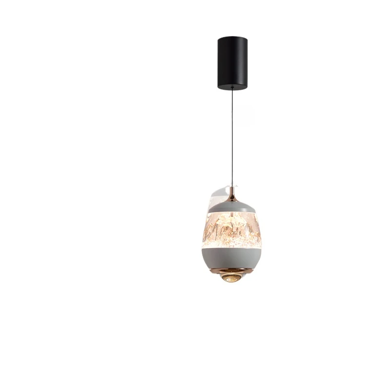 Italian minimalist chandelier, simple and creative atmosphere, bedside chandelier can lift modern light luxury
Italian minimalist chandelier, simple and creative atmosphere, bedside chandelier can lift modern light luxury