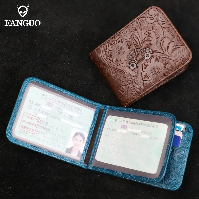 Handmade Ultra-thin Slim Drivers License ID Cover Genuine Leather Cards Cases Mens Fashion Cowhide Credit Card Holder
Handmade Ultra-thin Slim Drivers License ID Cover Genuine Leather Cards Cases Mens Fashion Cowhide Credit Card Holder