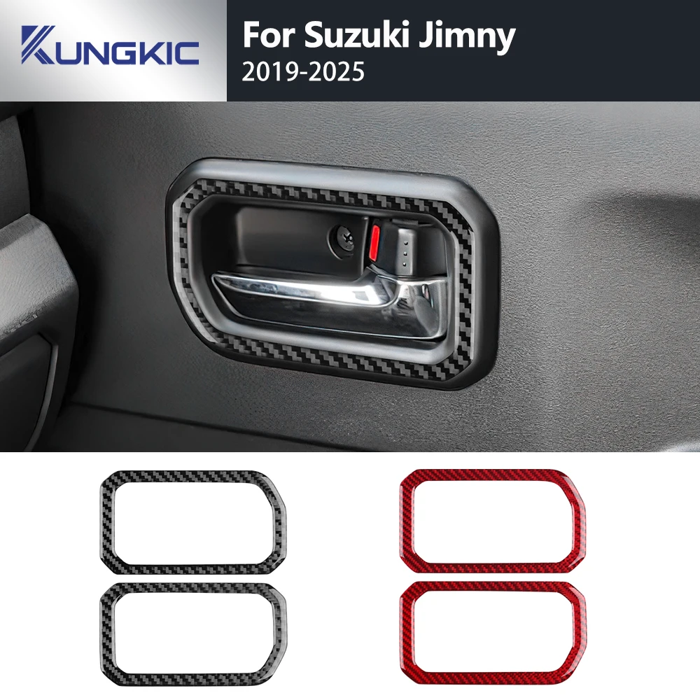 Для Suzuki Jimny 2019 2020 2021 2022 2023 2024 2025 Наклейка из настоящего мягкого углеродного волокна LHD RHD Накладка на внутреннюю ручку двери автомобиля
Для Suzuki Jimny 2019 2020 2021 2022 2023 2024 2025 Наклейка из настоящего мягкого углеродного волокна LHD RHD Накладка на внутреннюю ручку двери автомобиля