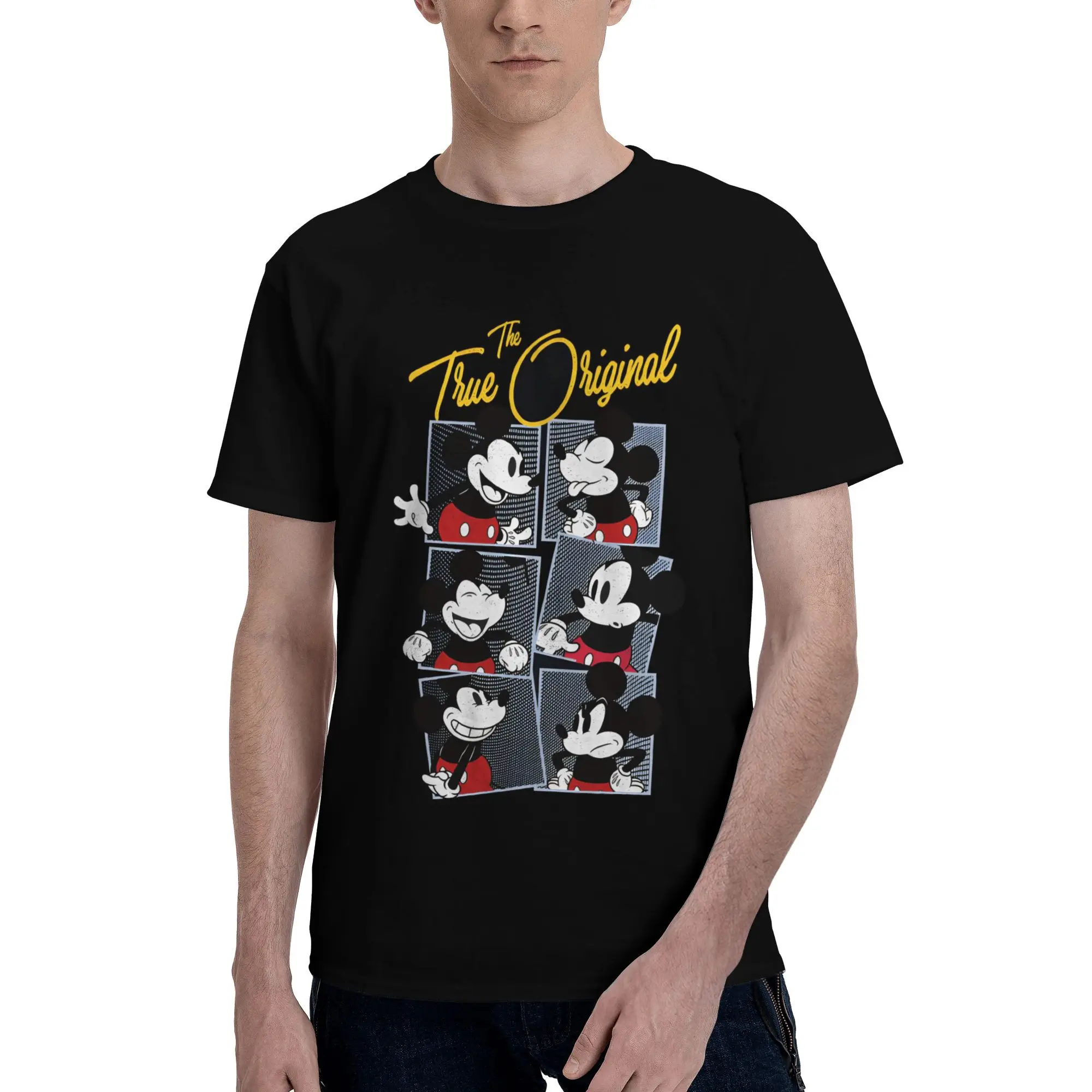 Custom Fashion Mickey Mouse Cartoon T Shirt Men Short-Sleeve Anime T-shirt Streetwear Tee Tops 100% Cotton Oversized Tshirt
Custom Fashion Mickey Mouse Cartoon T Shirt Men Short-Sleeve Anime T-shirt Streetwear Tee Tops 100% Cotton Oversized Tshirt