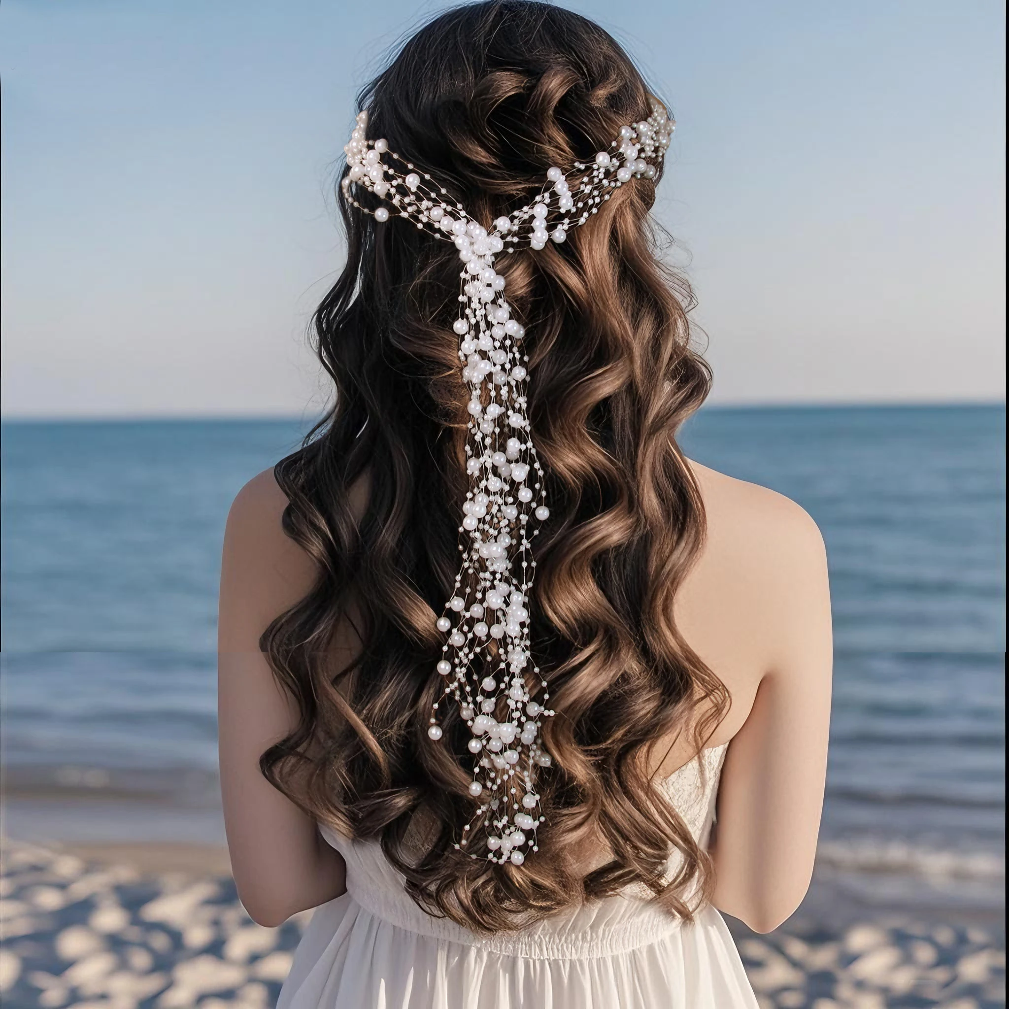 Fashionable Pearl Headbands For Ladies, Wedding Hair Accessories, Elegant Headwear, Accessories, Party Gifts
Fashionable Pearl Headbands For Ladies, Wedding Hair Accessories, Elegant Headwear, Accessories, Party Gifts