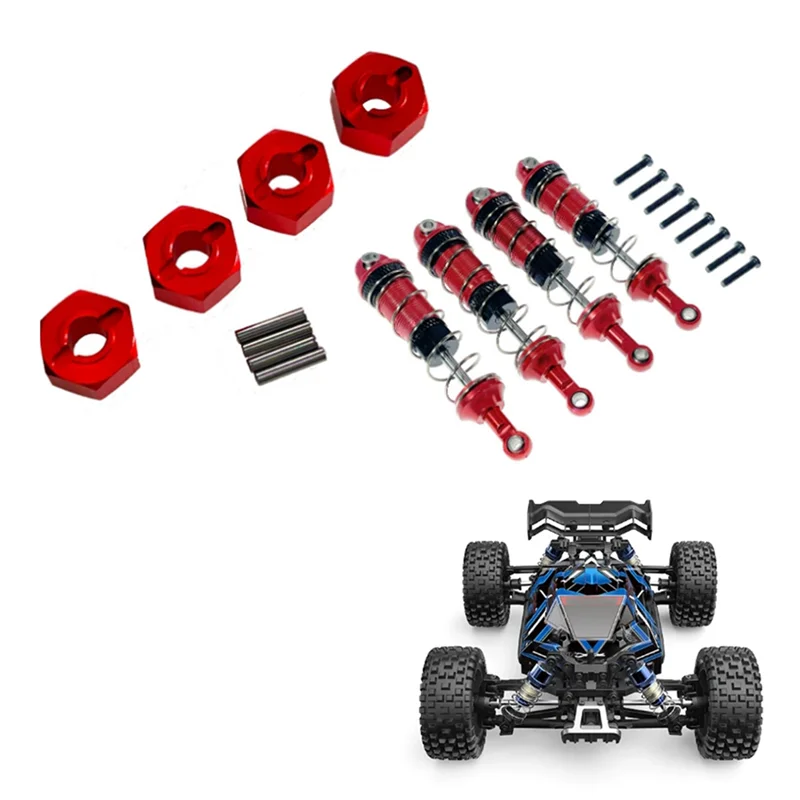 YSUN-For MJX-RC Car Spare Parts 12Mm Hydraulic Shock Absorber Coupler Set For MJX 16207 16208 16209 H16
YSUN-For MJX-RC Car Spare Parts 12Mm Hydraulic Shock Absorber Coupler Set For MJX 16207 16208 16209 H16