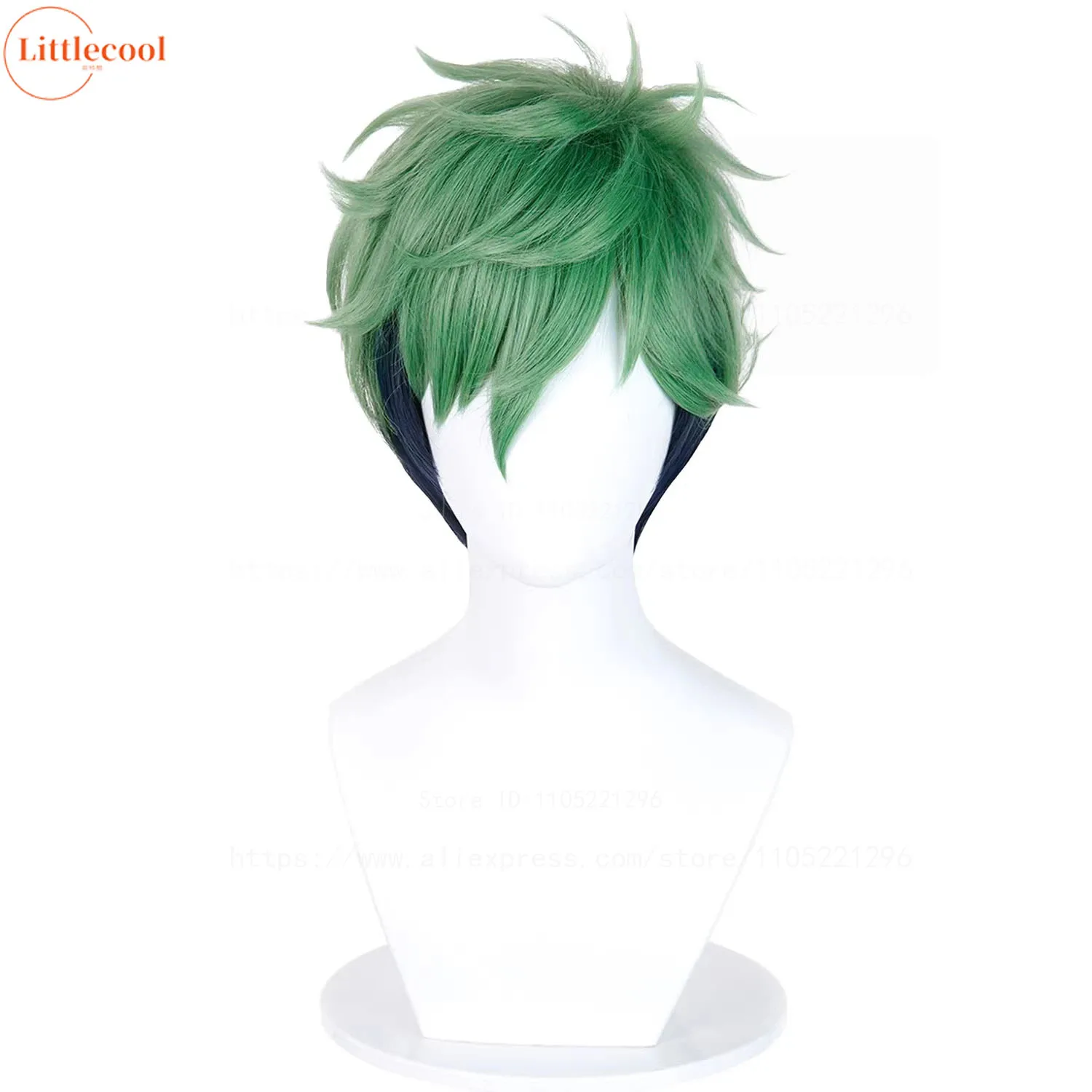 High Quality Kojika Juis Cosplay Wig Sakasaki Juis Short Green Black Blue Heat Resistant Synthetic Hair Party Anime Wigs +WigCap
High Quality Kojika Juis Cosplay Wig Sakasaki Juis Short Green Black Blue Heat Resistant Synthetic Hair Party Anime Wigs +WigCap