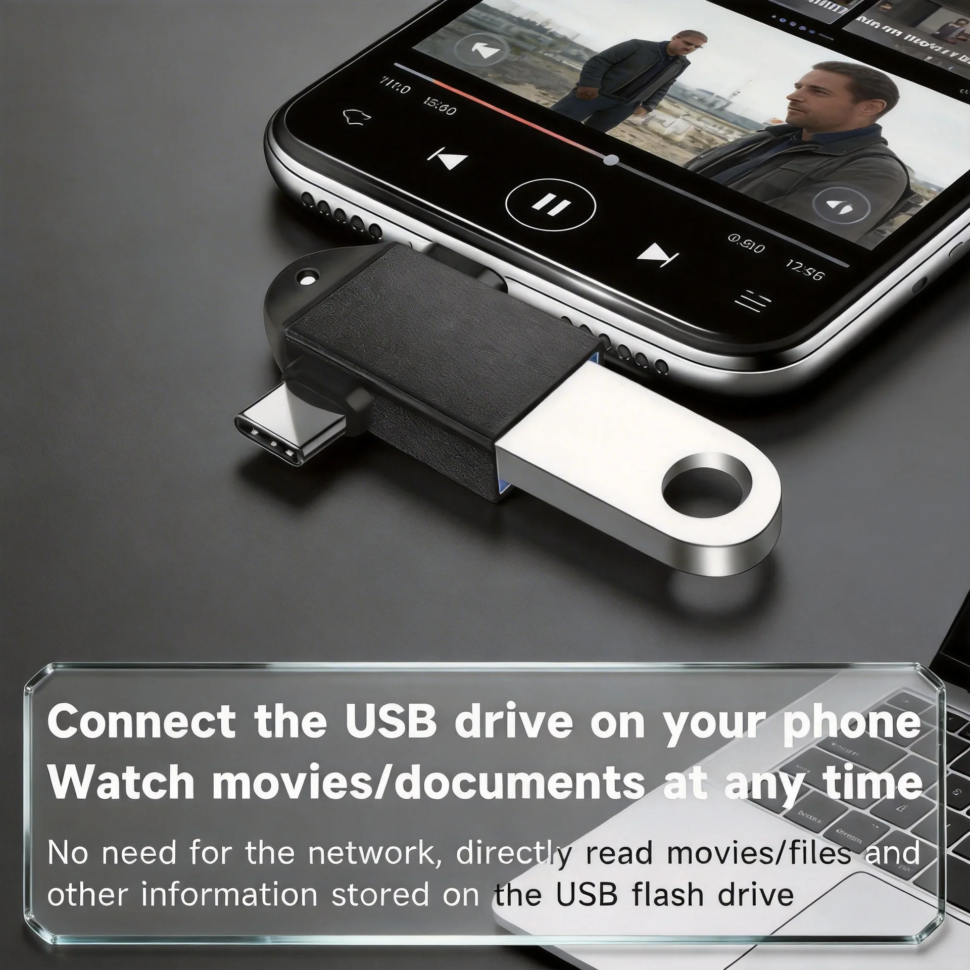 Aluminum 2-in-1 Android OTG Adapter USB Connector for Mobile Phone, Tablet, Notebook Computer
Aluminum 2-in-1 Android OTG Adapter USB Connector for Mobile Phone, Tablet, Notebook Computer