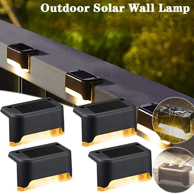 Solar LED Light Faily Light 4Pcs Solar Deck Light Outdoor for Deck Step Railing Wall Patio Stair Yard Garden Decor Holiday Decor
Solar LED Light Faily Light 4Pcs Solar Deck Light Outdoor for Deck Step Railing Wall Patio Stair Yard Garden Decor Holiday Decor