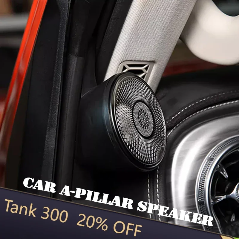Fit for GWM Tank 300 Car A-pillar Speaker 2021 Modified Auto A-pillar Audio Horn Three-way Mid-treble Car Interior Upgrade Parts
Fit for GWM Tank 300 Car A-pillar Speaker 2021 Modified Auto A-pillar Audio Horn Three-way Mid-treble Car Interior Upgrade Parts