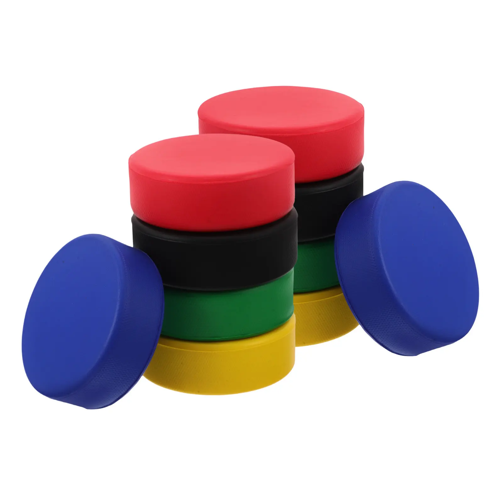 10Pcs PU Foam Ice Hockey Pucks Mini Lightweight Practice Pucks for Indoor Floor Hockey Training Party Favor Gift
10Pcs PU Foam Ice Hockey Pucks Mini Lightweight Practice Pucks for Indoor Floor Hockey Training Party Favor Gift