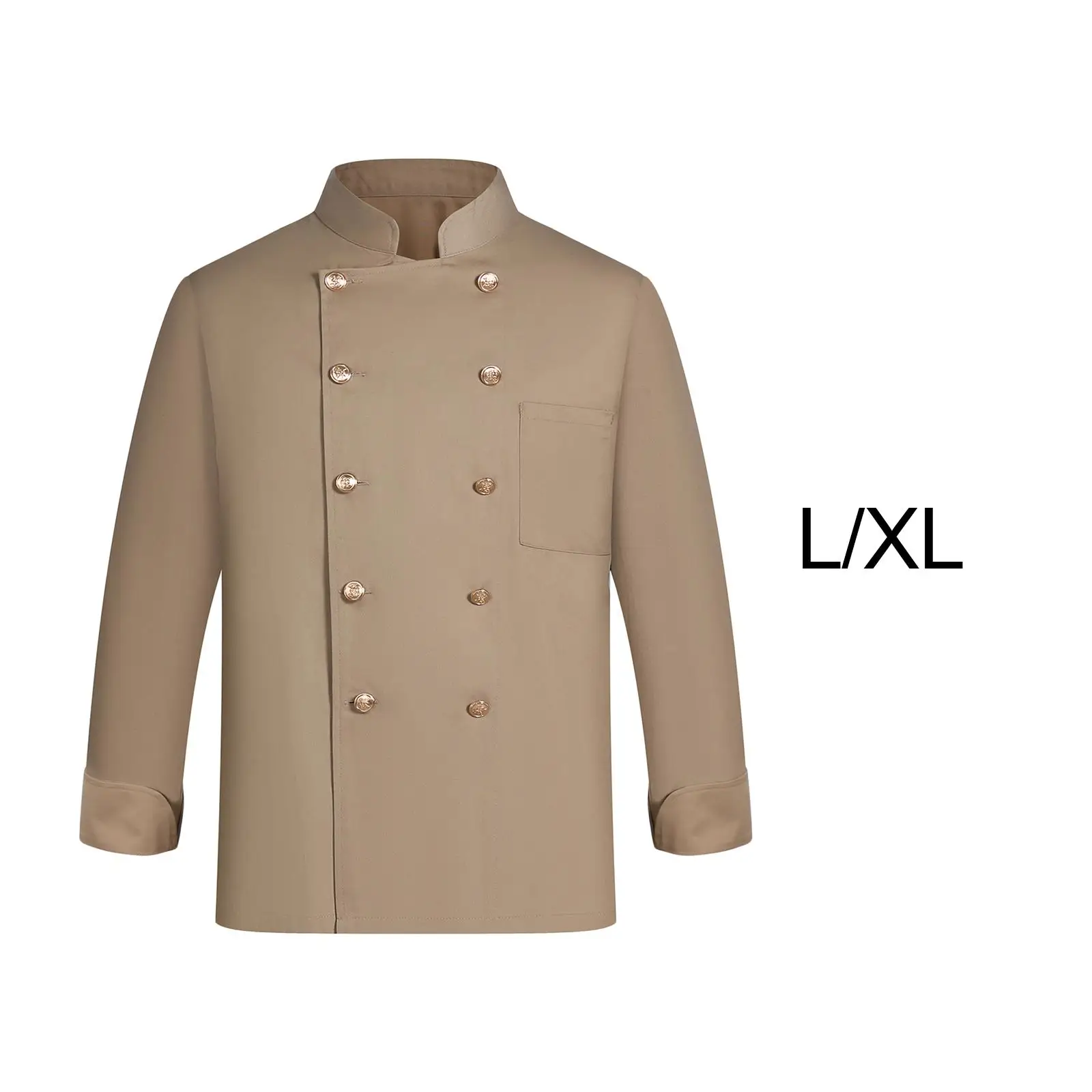 Mens Long Length Sleeve Breathable Waiter Waitress Apparel Chef Jacket for Cooking
Mens Long Length Sleeve Breathable Waiter Waitress Apparel Chef Jacket for Cooking
