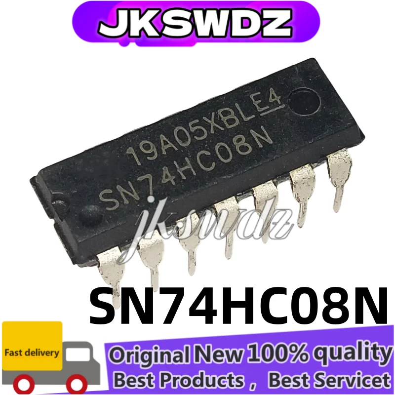 10PCS New SN74HC08N DIP14 SN74HC08 DIP 74HC08N 74HC08 7408 Logic Gates QUAD 2-INPUT AND GATE IC
10PCS New SN74HC08N DIP14 SN74HC08 DIP 74HC08N 74HC08 7408 Logic Gates QUAD 2-INPUT AND GATE IC