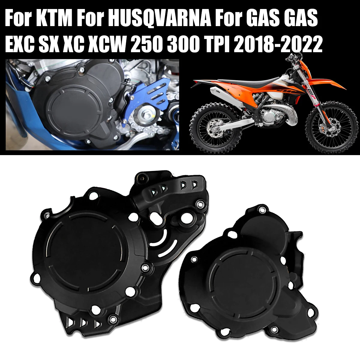 Motorcycle Lgnition Clutch Cover Guard Protector Kit For KTM EXC TPI 250 300 XC XCW 2017 2023 TPI SX250 For HUSQVARNA GAS GAS
Motorcycle Lgnition Clutch Cover Guard Protector Kit For KTM EXC TPI 250 300 XC XCW 2017 2023 TPI SX250 For HUSQVARNA GAS GAS