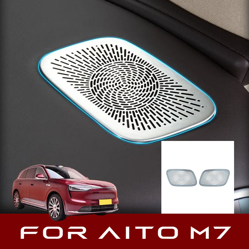 For New AITO M7 2026 Air Outlet Masks On Both Sides Of The Dashboard Automotive Modification Parts Stainless Steel Dust Cover
For New AITO M7 2026 Air Outlet Masks On Both Sides Of The Dashboard Automotive Modification Parts Stainless Steel Dust Cover