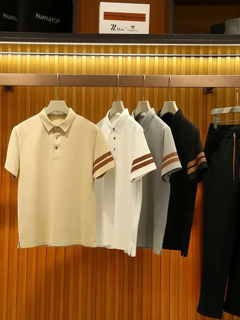 Итальянская роскошная мужская рубашка с коротким рукавом, высококачественная, быстросохнущая, дышащая, модная, деловая, повседневная.
Итальянская роскошная мужская рубашка с коротким рукавом, высококачественная, быстросохнущая, дышащая, модная, деловая, повседневная.