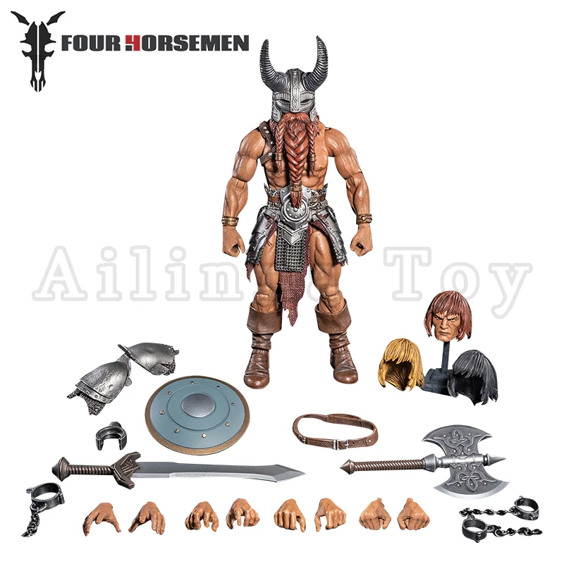 Four Horsemen Studio Mythic Legions 1/12 6inches Action Figure Legendary Barbarian Model Gift
Four Horsemen Studio Mythic Legions 1/12 6inches Action Figure Legendary Barbarian Model Gift