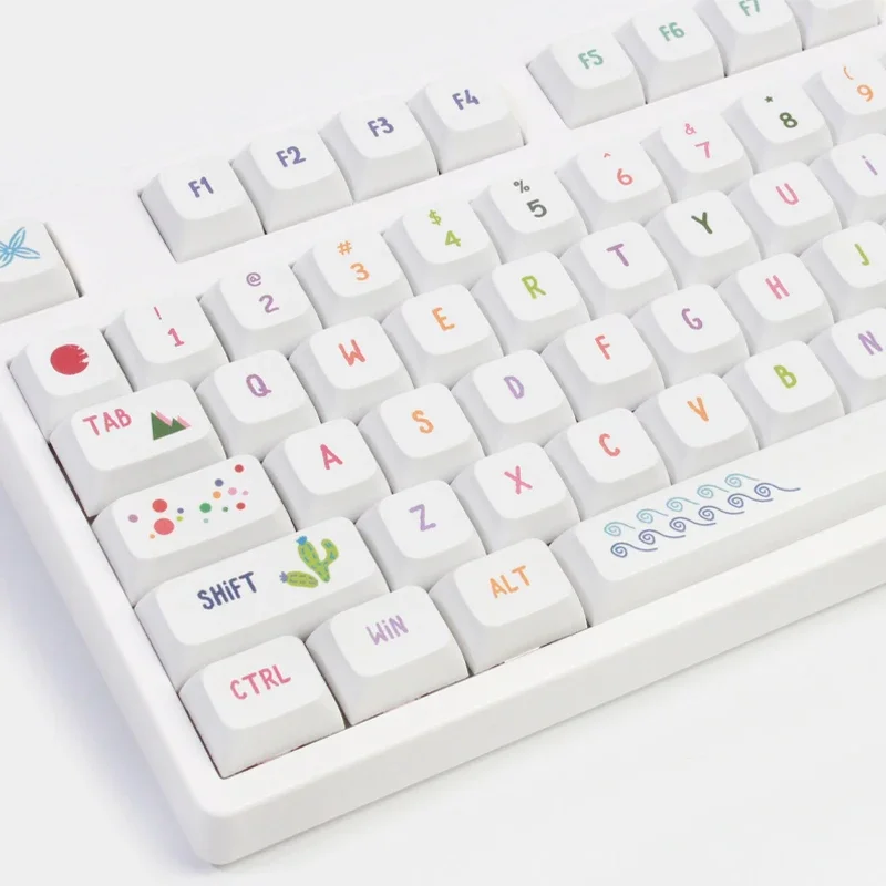 Summer Painting Theme Sublimation Customized Personality Cute Keycap Mechanical Keyboard XDA Height PBT Halloween
Summer Painting Theme Sublimation Customized Personality Cute Keycap Mechanical Keyboard XDA Height PBT Halloween
