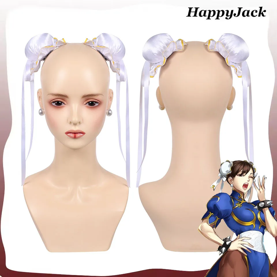 Juno Cosplay Chun-Li Headband Earring Game OW Roleplay Costume Accessories Headwear Women Halloween Carnival Disguise Props
Juno Cosplay Chun-Li Headband Earring Game OW Roleplay Costume Accessories Headwear Women Halloween Carnival Disguise Props