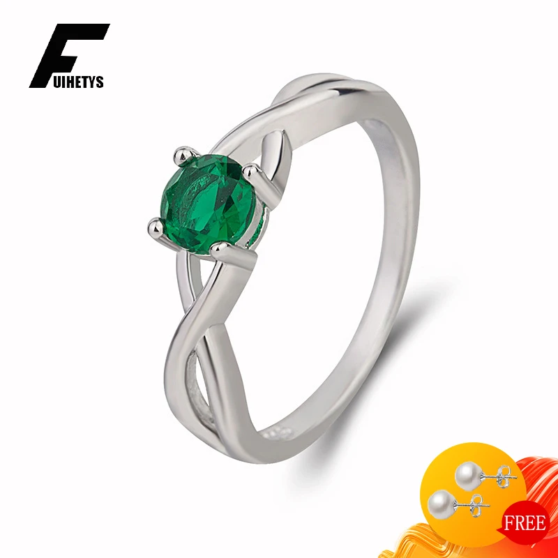 Classic Women Rings 925 Silver Jewelry Accessories Round Emerald Gemstone Finger Ring for Wedding Engagement Party Wholesale
Classic Women Rings 925 Silver Jewelry Accessories Round Emerald Gemstone Finger Ring for Wedding Engagement Party Wholesale