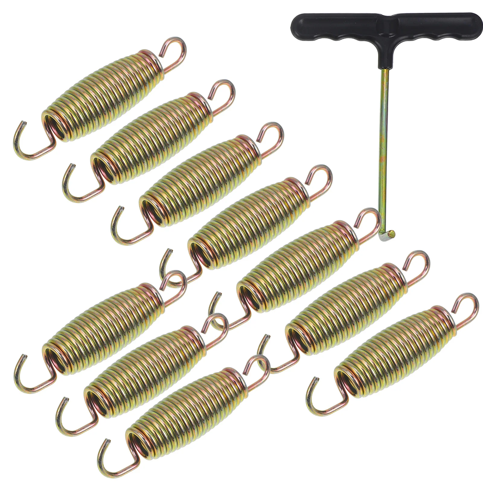 1 set Trampoline Spring Waist Drum 9cm Hooks Outdoor Toy Durable AntiRust Reusable For Screen Doors Recliners Toys
1 set Trampoline Spring Waist Drum 9cm Hooks Outdoor Toy Durable AntiRust Reusable For Screen Doors Recliners Toys