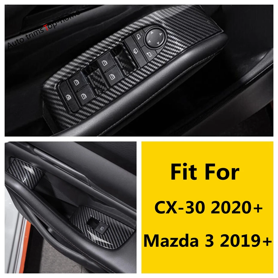 ABS / Steel Window Glass Lift Control Switch Button Cover Trim Fit For Mazda 3 2019 - 2023 / CX-30 2020 - 2024 Car Accessories
ABS / Steel Window Glass Lift Control Switch Button Cover Trim Fit For Mazda 3 2019 - 2023 / CX-30 2020 - 2024 Car Accessories