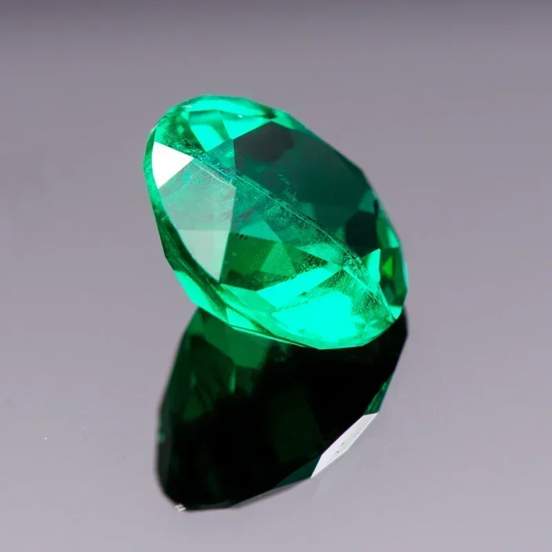 Lab Grown Round Shape Emerald VVS1 Gemstone Hand-cut Columbia Emeralds Synthetic Diamond Advanced Jewelry Rings Earrin
Lab Grown Round Shape Emerald VVS1 Gemstone Hand-cut Columbia Emeralds Synthetic Diamond Advanced Jewelry Rings Earrin
