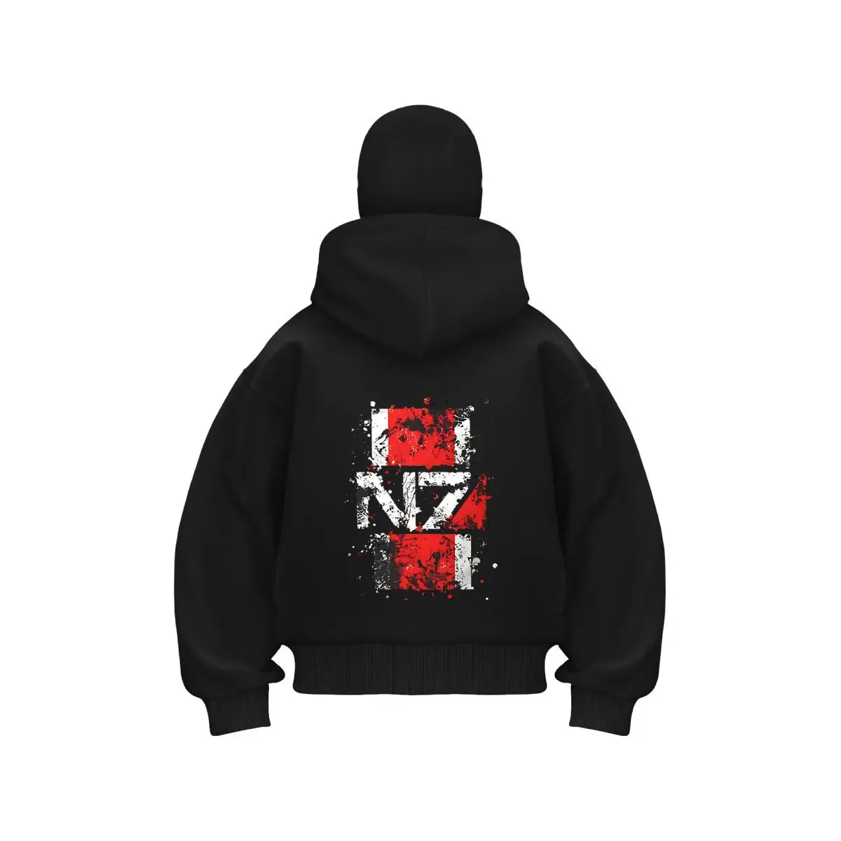 Red - Black Grunge Pattern Warm Winter Men's Balaclava Zip-Up Hoodie Outdoor Casual Wea
Red - Black Grunge Pattern Warm Winter Men's Balaclava Zip-Up Hoodie Outdoor Casual Wea