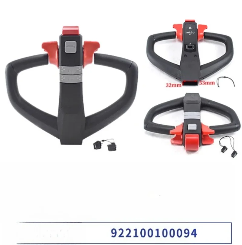 Детали вилочного погрузчика, ручка управления в сборе, головка румпеля 922100100094, для Noli EPT15W
Детали вилочного погрузчика, ручка управления в сборе, головка румпеля 922100100094, для Noli EPT15W