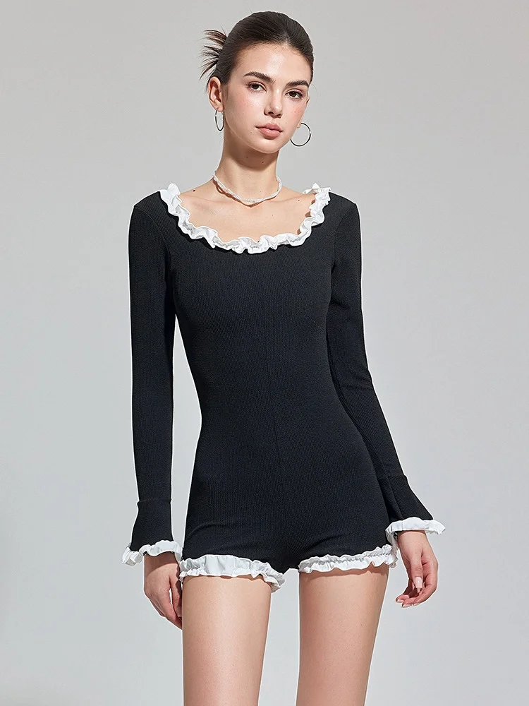 Pinkup 2025 New Conservative One-Piece Swimsuit for Women Belly Covering Slimming Black High-End Small Chest Pure Desire Style
Pinkup 2025 New Conservative One-Piece Swimsuit for Women Belly Covering Slimming Black High-End Small Chest Pure Desire Style