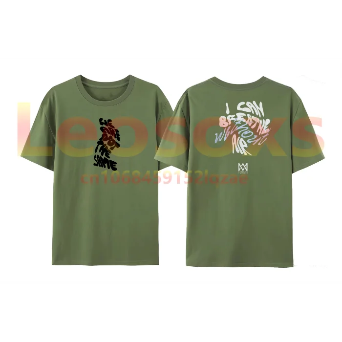 Summer men's singer Marcus And Martinus casual fashion double-sided printing women's short sleeve
Summer men's singer Marcus And Martinus casual fashion double-sided printing women's short sleeve