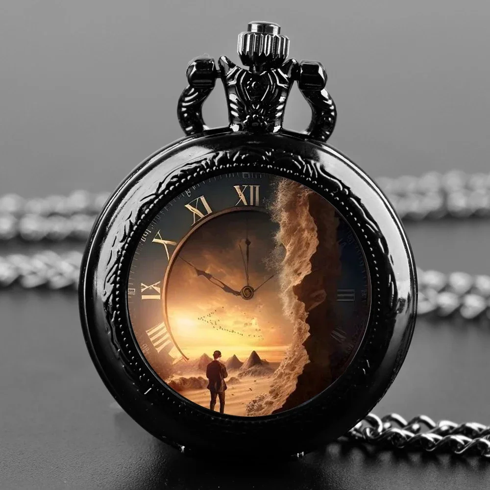 Creative Steampunk Quartz Pocket Watch for Women Men Cool Black Necklace, Unique Pendant Clock Chain Watch Gift Accessories
Creative Steampunk Quartz Pocket Watch for Women Men Cool Black Necklace, Unique Pendant Clock Chain Watch Gift Accessories