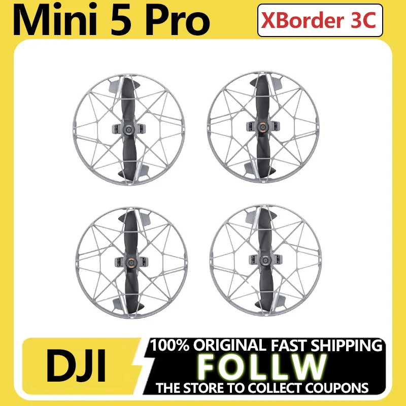 Защита пропеллера DJI Mini 5 Pro — 360° ° Комплект быстросъемной полной защиты со встроенными лезвиями, аксессуар в оригинальном стиле
Защита пропеллера DJI Mini 5 Pro — 360° ° Комплект быстросъемной полной защиты со встроенными лезвиями, аксессуар в оригинальном стиле