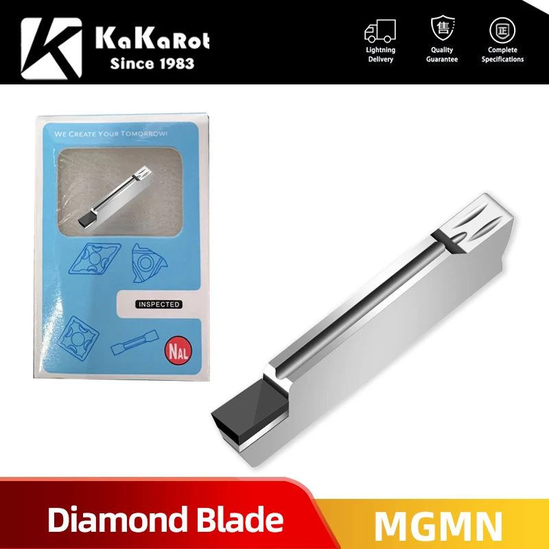 KaKarot MGMN150 200 250 300 400 500 600 MRMN Diamond Insert MRMN PCD Aluminum Alloy End Mill Tool CNC Carbide CBN Turning Lathe
KaKarot MGMN150 200 250 300 400 500 600 MRMN Diamond Insert MRMN PCD Aluminum Alloy End Mill Tool CNC Carbide CBN Turning Lathe