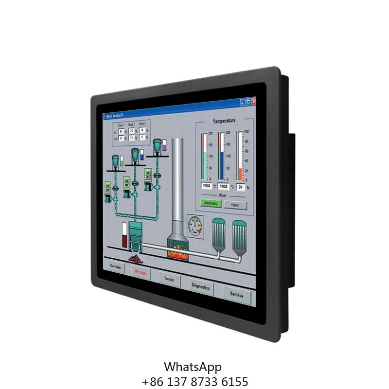 24V Fanless IP65 Waterproof VESA Mount Industrial All-in-One PC With Production Control Screen Panel Mini IPC Embedded Stock
24V Fanless IP65 Waterproof VESA Mount Industrial All-in-One PC With Production Control Screen Panel Mini IPC Embedded Stock