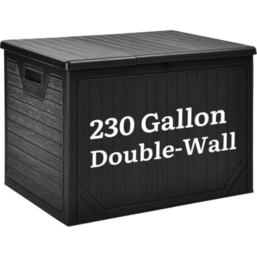 XXL Extra Large Outdoor De Box, Loable Resin Double-l Storage Box and Waterof Patio Furnie Bin for Gar s and Pool cessories
XXL Extra Large Outdoor De Box, Loable Resin Double-l Storage Box and Waterof Patio Furnie Bin for Gar s and Pool cessories