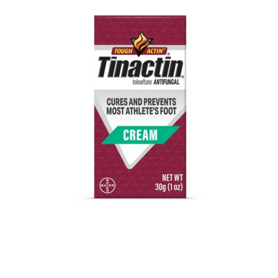 Tinactin Tolnaftate Athlete's Foot Treatment Antifungal Cream 30G Tube
Tinactin Tolnaftate Athlete's Foot Treatment Antifungal Cream 30G Tube