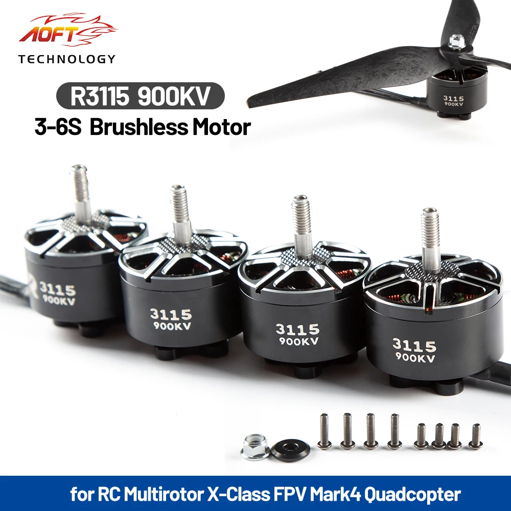 NEW 3115 900KV 3-6S Brushless Motor for RC Multirotor X-Class FPV Cinelifter Taurus X8Pro Protek60 FPV Camera Kit Done DIY Parts
NEW 3115 900KV 3-6S Brushless Motor for RC Multirotor X-Class FPV Cinelifter Taurus X8Pro Protek60 FPV Camera Kit Done DIY Parts