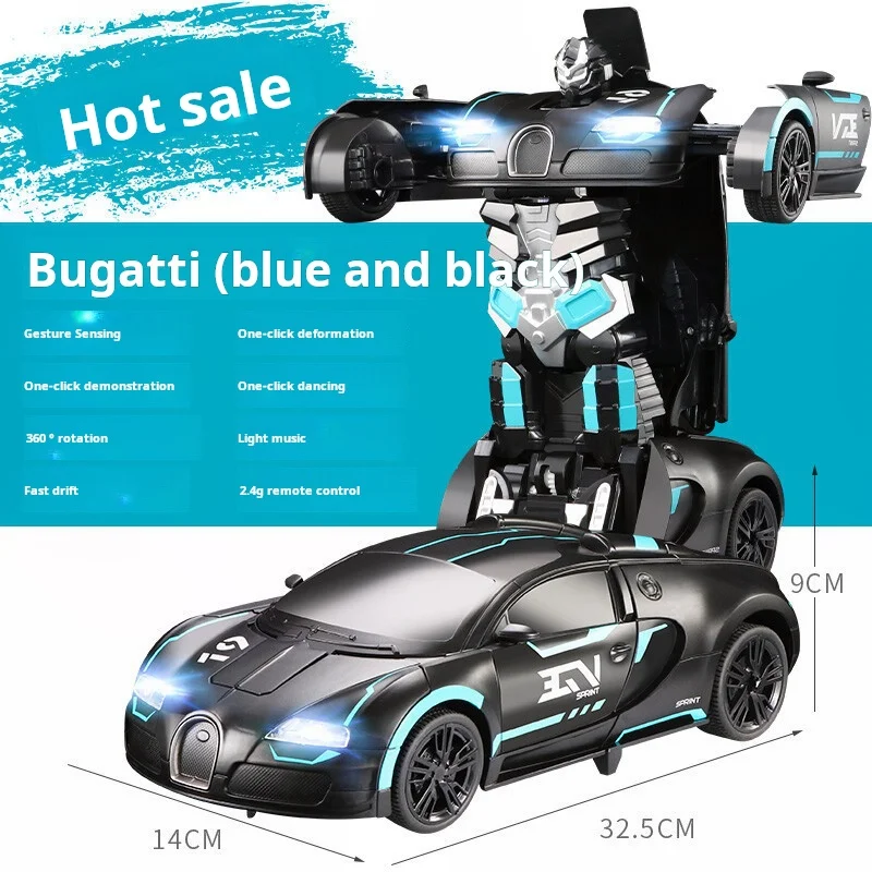 New Transfiguration Car Remote Control Car Robot Boy Children's Toy Car RC Remote Control Car Bumper Car Racing Children's Festi
New Transfiguration Car Remote Control Car Robot Boy Children's Toy Car RC Remote Control Car Bumper Car Racing Children's Festi