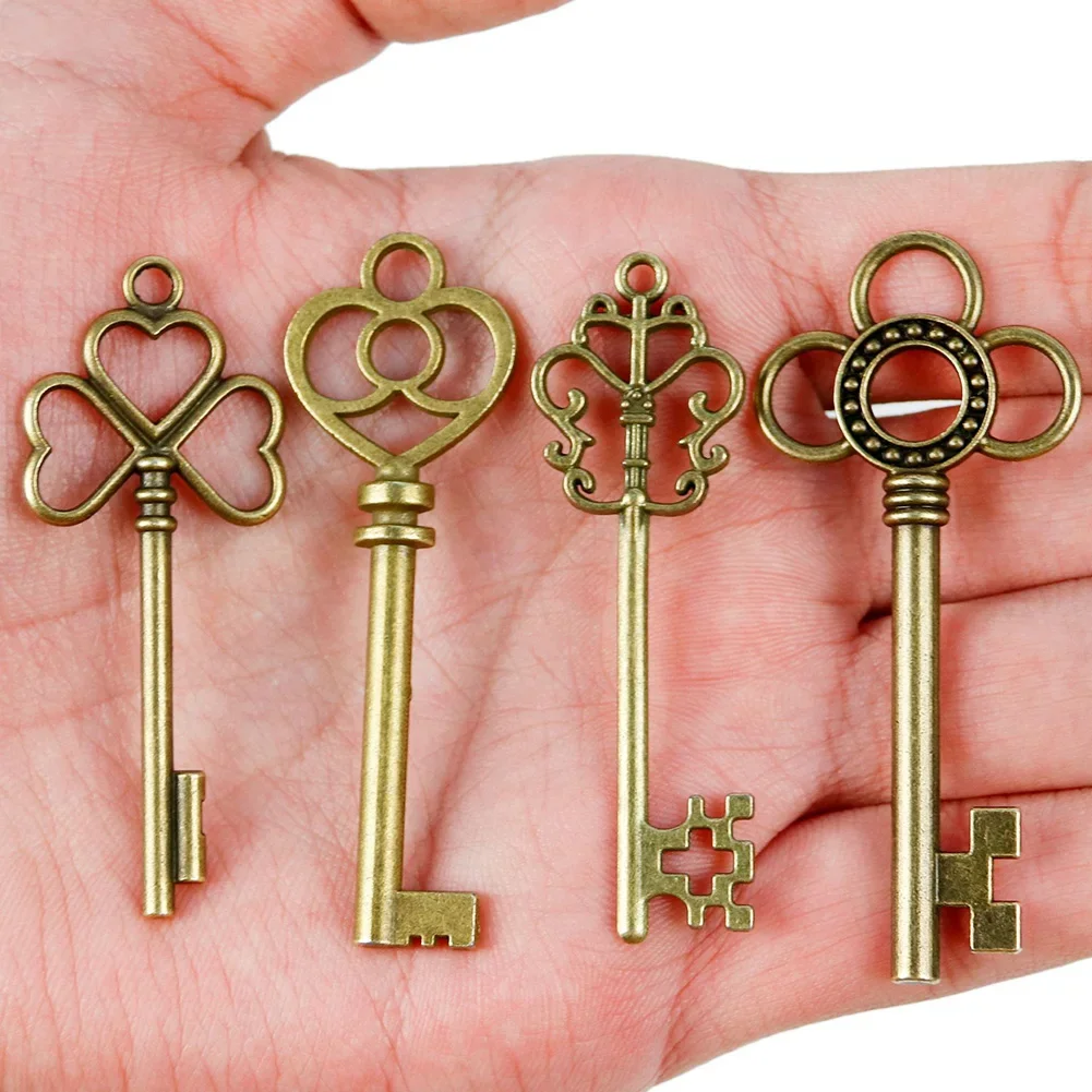 Large Vintage Antique Bronze Brass Skeleton Lot Cabinet Lock Bronze Keys Handmade Charms Pendant Small Key Decoration Accessory
Large Vintage Antique Bronze Brass Skeleton Lot Cabinet Lock Bronze Keys Handmade Charms Pendant Small Key Decoration Accessory