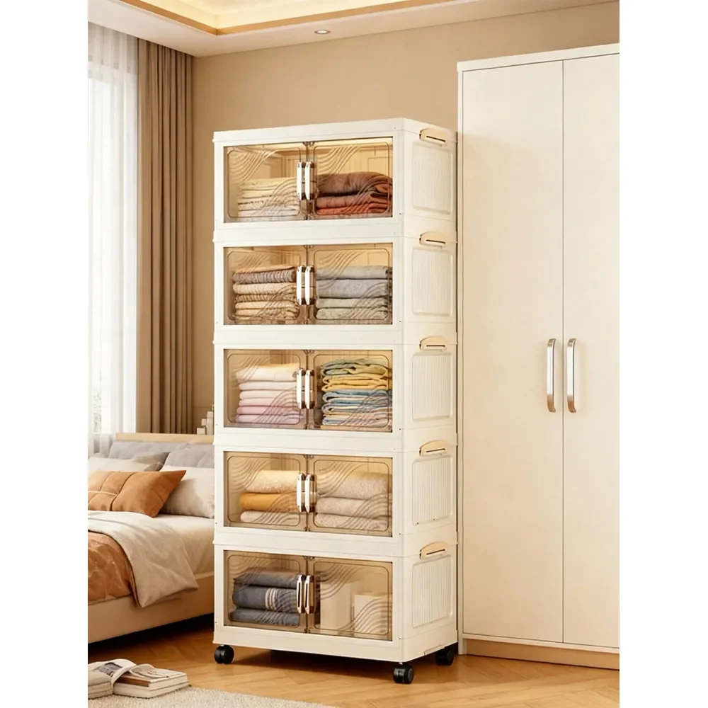 45cm60cm Wide Foldable Plastic Double Door Storage Cabinet, Collapsible Wardrobe, Home Portable Closet, Living Room Toy Cabinet
45cm60cm Wide Foldable Plastic Double Door Storage Cabinet, Collapsible Wardrobe, Home Portable Closet, Living Room Toy Cabinet
