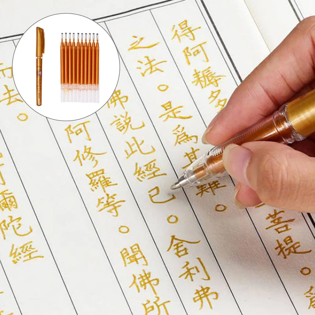 1Set Neutral Pen Refills Copying Glitter Gel Ink Smooth Easy Replace for Writing Stationery Artists Professionals
1Set Neutral Pen Refills Copying Glitter Gel Ink Smooth Easy Replace for Writing Stationery Artists Professionals
